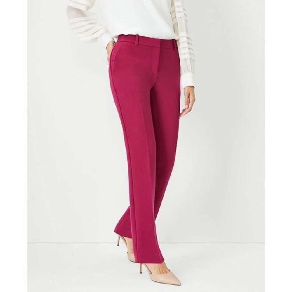 Ann Taylor Factory Pants Straight Leg Petite Size 2